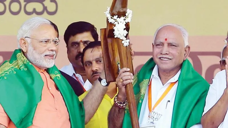 yeddy with modi