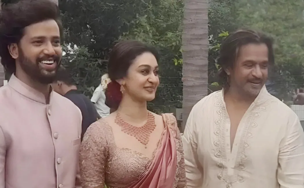 arjun daughter aishwarya thambi ramaiah son umapathy engagement 