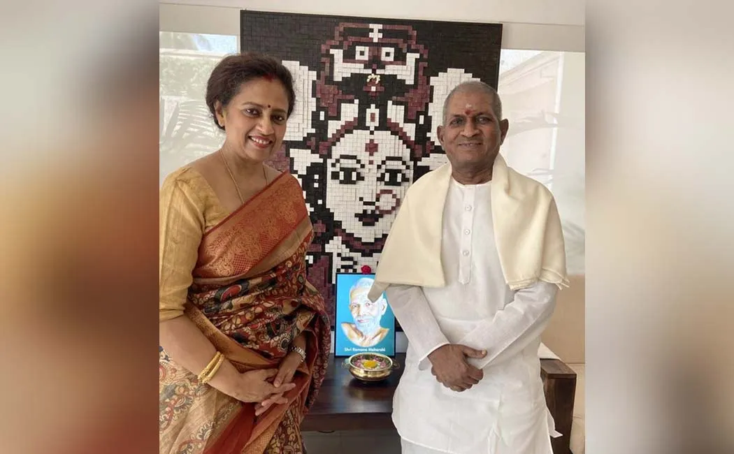 for the first time ilaiyaraaja composing music for lakshmi ramakrishnan movie 