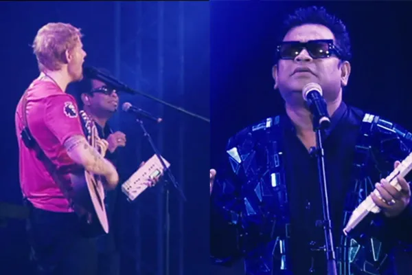 ar rahman at ed sheeran chennai concert