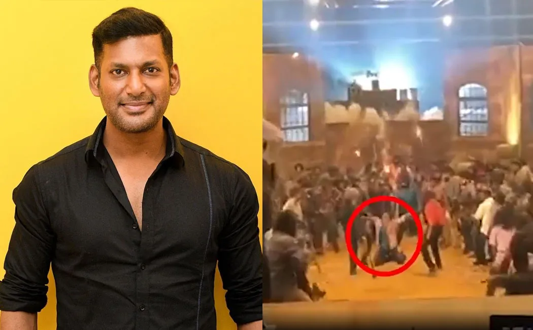 vishal about mark antony shooting spot 