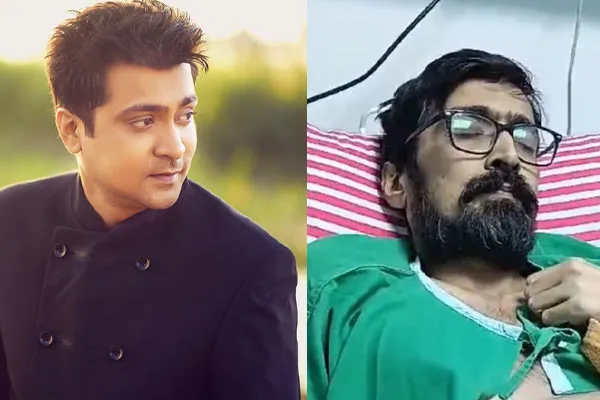 actor Abhinay in hospital