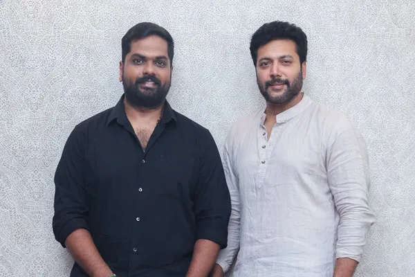 ravi mohan new film with karthik yogi