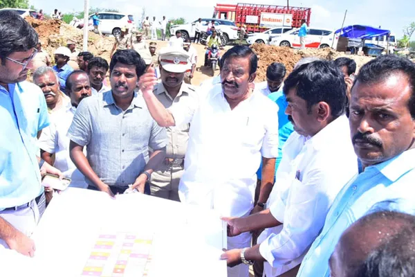 minister nheru about trichy new bustand