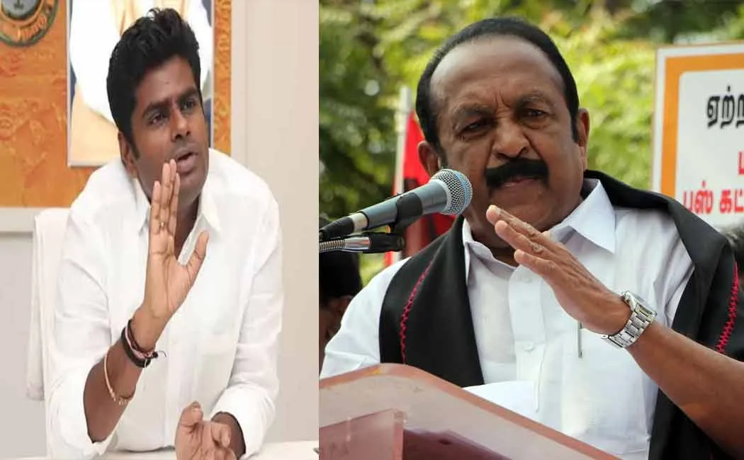 “Annamalai who behaved like a fool” - Vaiko 