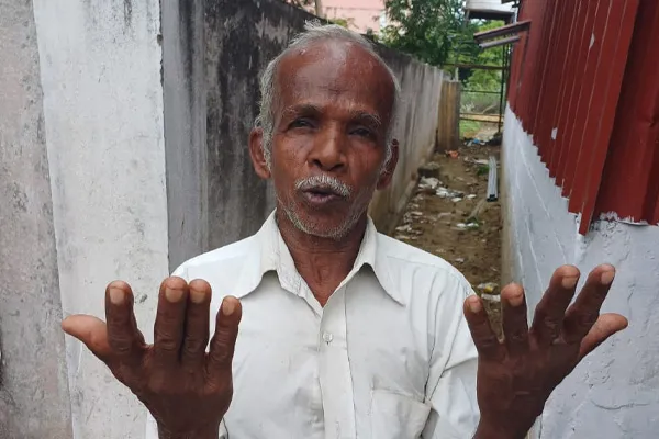 Nagamuthu  father is sad that his son did not get justice