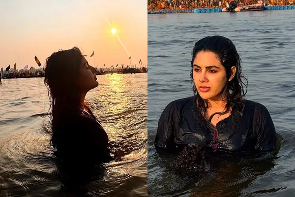 Samyuktha in maha kumbh mela