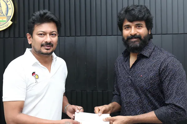 sivakarthikeyan donated 10 lakhs for helping fengal cyclone and heavy rain affected peoples