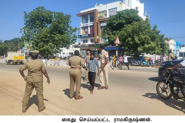 Nellai court incident police and arrested 