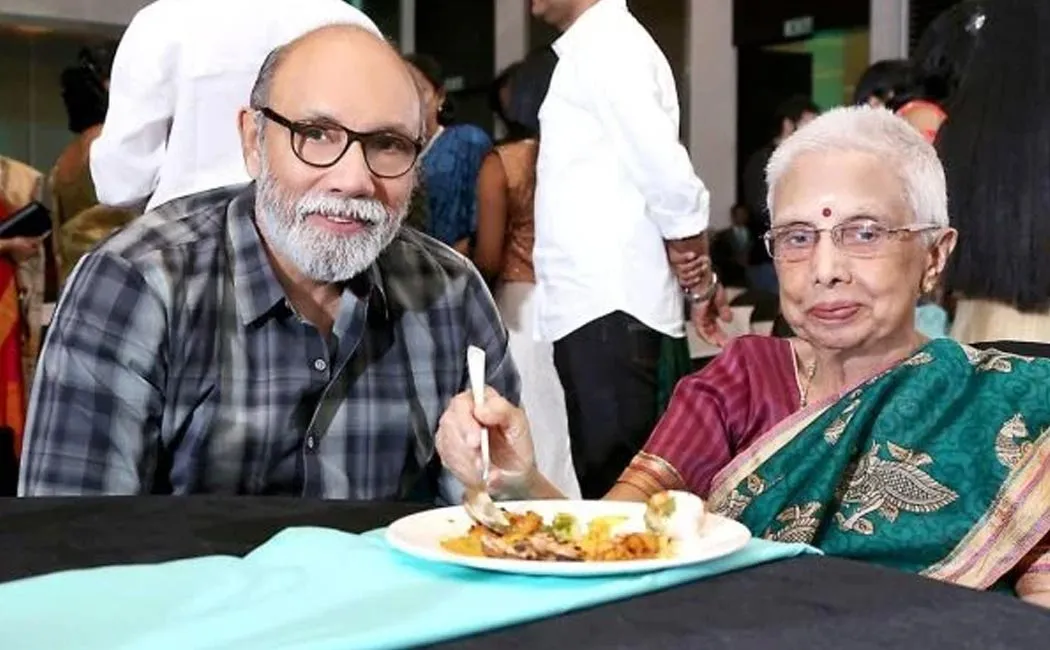 sathyaraj mother passed away 