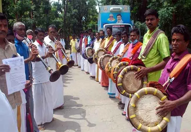 Will the government show mercy on us? - The expectation of Nataswara artists!