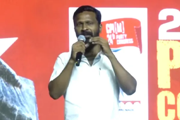 vettrimaaran speech in communist party congress