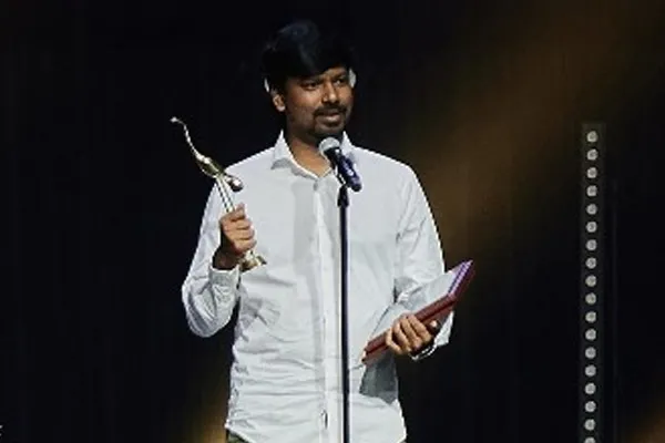 kottukkali director ps vinoth raj speak tamil in russia award