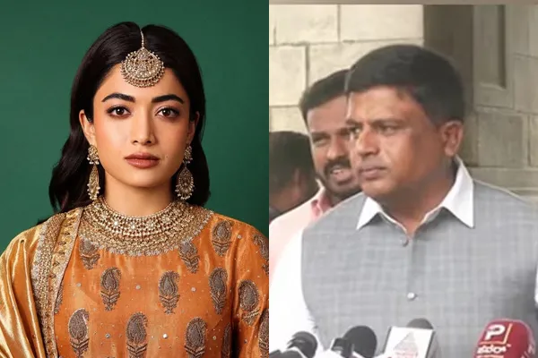 Congress mla against Rashmika Mandanna for not attending biff event