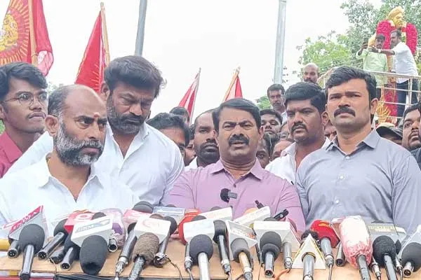  DMK and BJP are not in fake relationship, true relationship Seeman