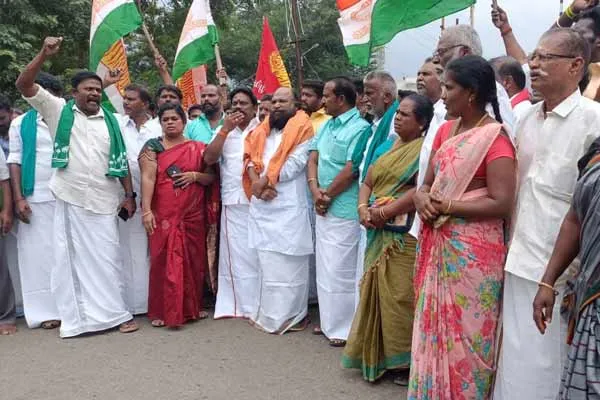  Agricultural Association blockade struggle against the Kerala government