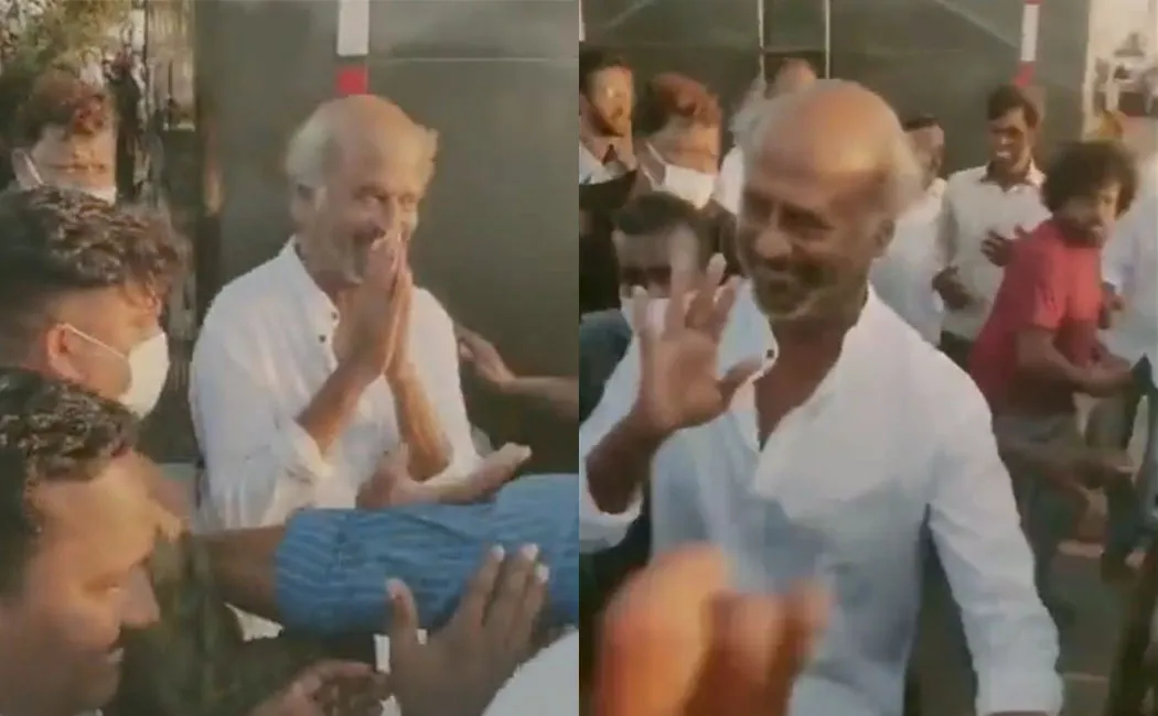 rajini in cuddalore for jailer shooting videos goes viral on social media 