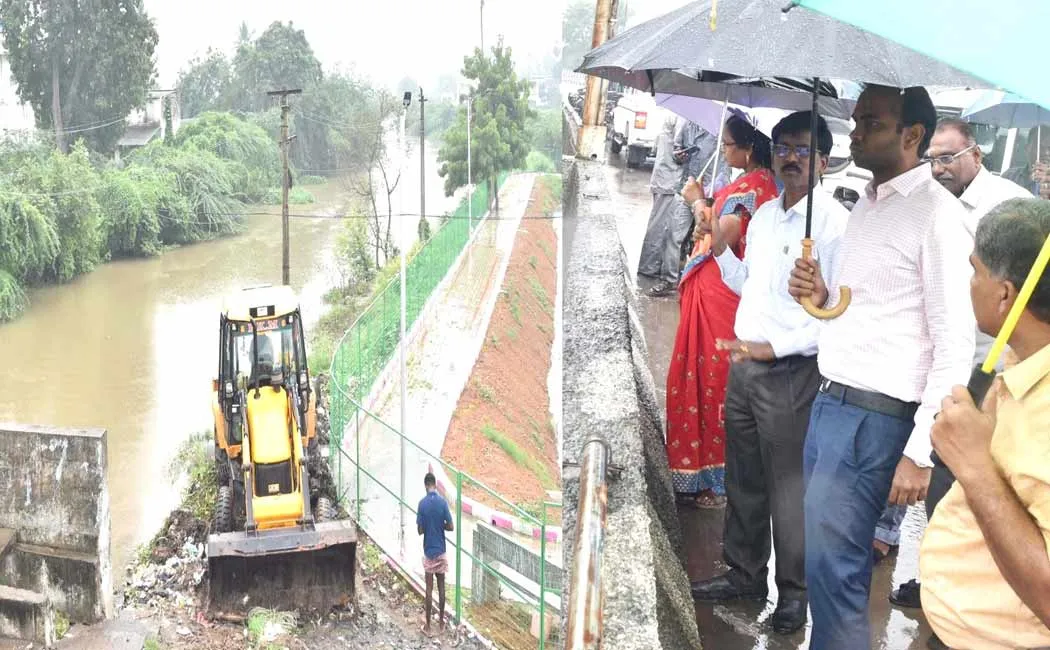 District Collector inspects rain-affected areas in Chidambaram area