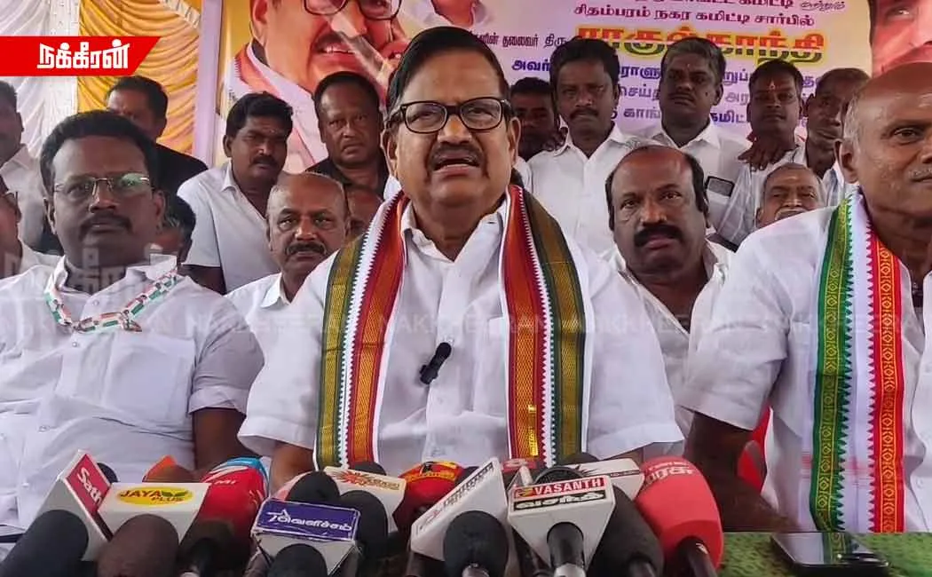 Rahul Gandhi's 4 questions; Central Government's action' KS Azhagiri is obsessed