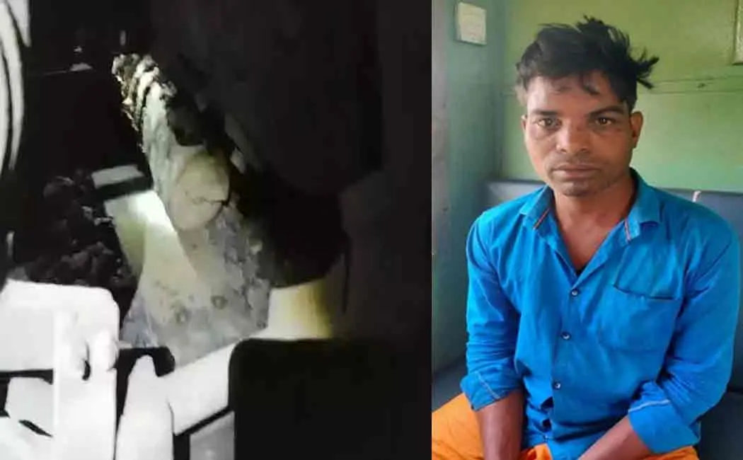 Attempt to overturn a train in Chennai?; The police arrested the accused