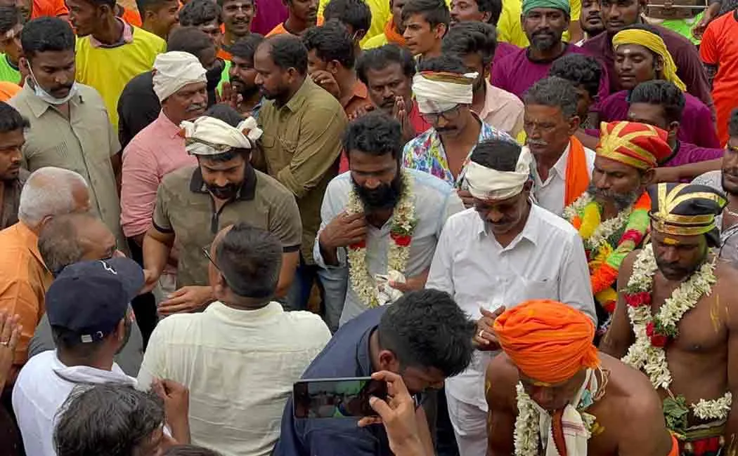 surya VaadiVaasal Test Shoot video photos goes viral 