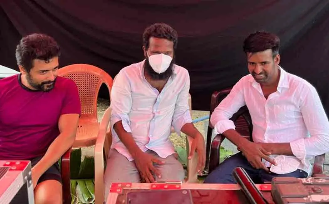 actor soori tweet about surya vaadivaasal movie 