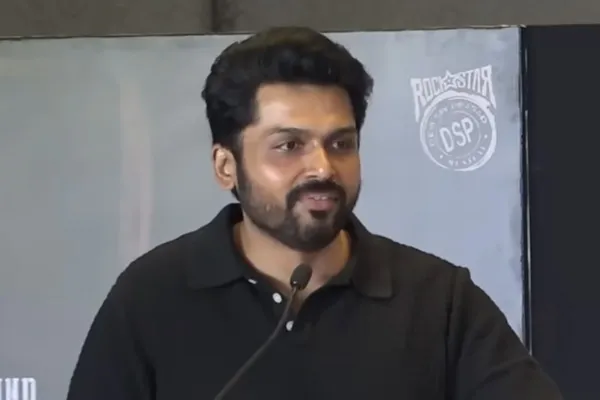 karthi speech in thandel movie event
