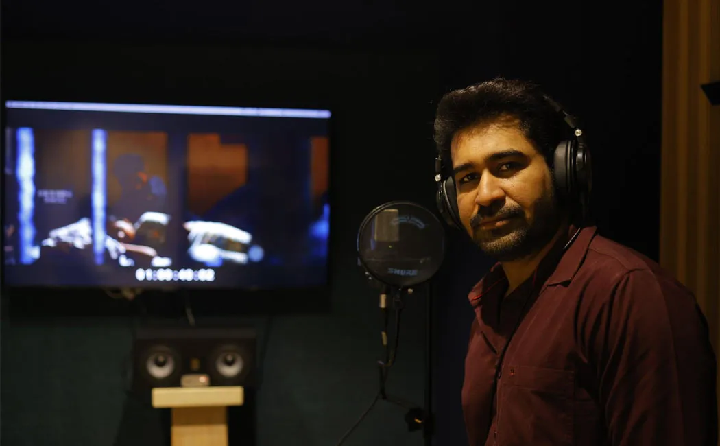 vijay antony dubbing start ratham film