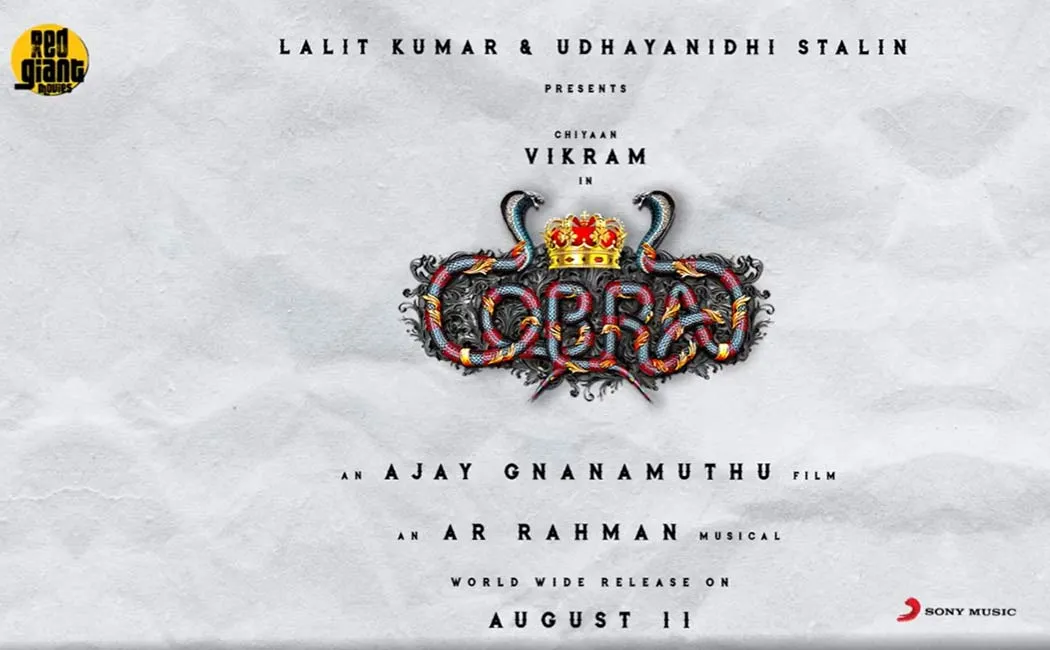 Udhayanithi acquired the Tamil Nadu Theatrical rights of vikram's 'cobra' movie