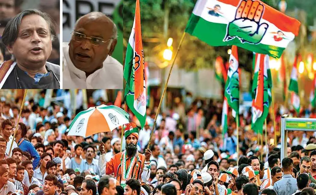 Congress president election started; Who will win the duel?