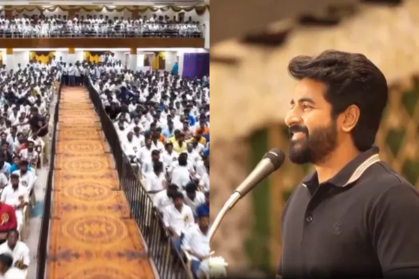 sivakarthikeyan meet his fans