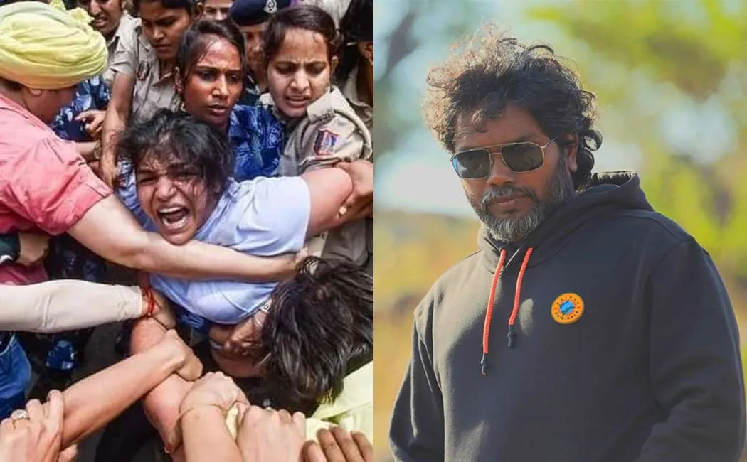 pa ranjith supports wrestlers protest 