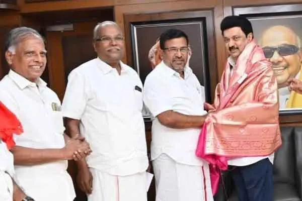 MP seat for Sachidananda from a farming family!