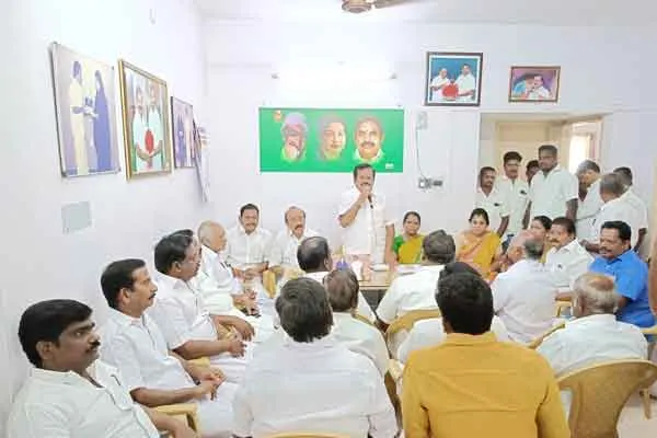 Consultation led by AIADMK ex-minister in Trichy!