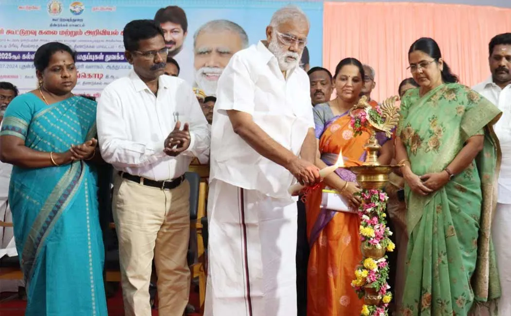 Progress of students is the progress of Tamil Nadu says  Minister I. Periyasamy