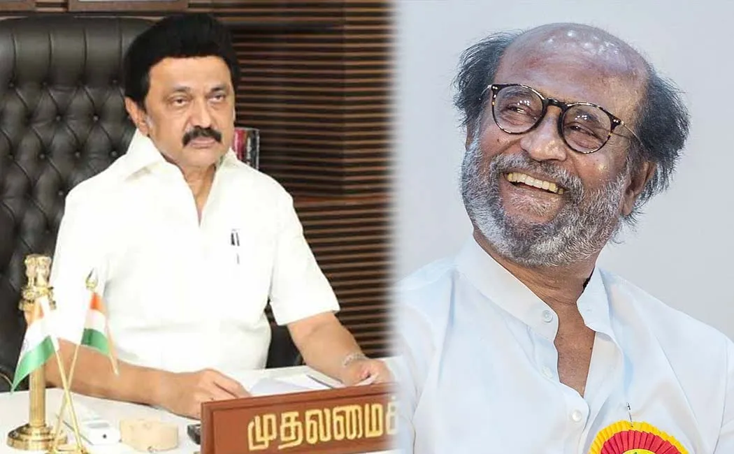 tn cm stalin tweet about rajinikanth