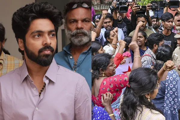 gv prakash about annamalai university student issue