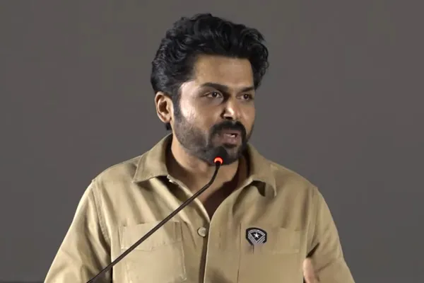 karthi speech at sardar 2 event