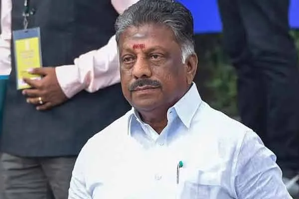 Provide Rs. 1 crore relief to Jepakar Ali’s family says O. Panneerselvam