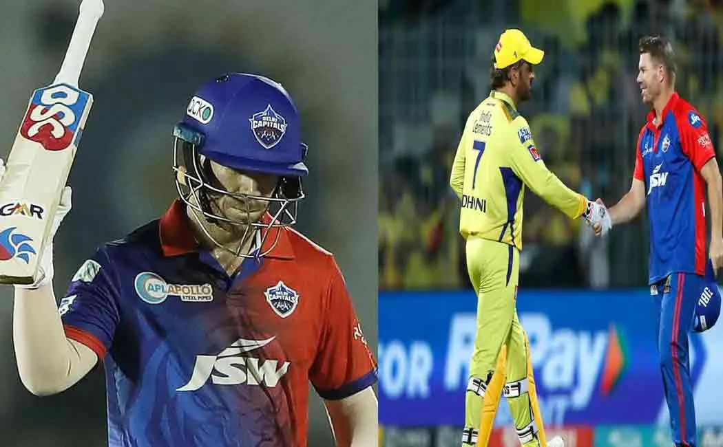 Warner made history; Big win for Chennai