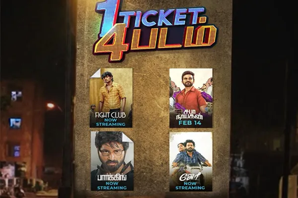 Disney+ Hotstar will stream 4 new Tamil movies