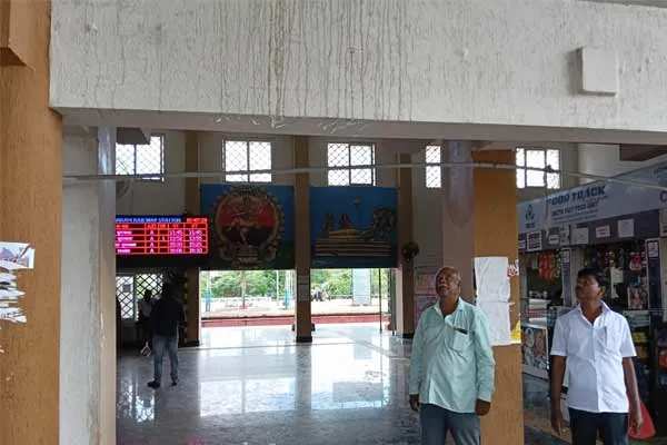 Request to take action against substandard work at Chidambaram railway station