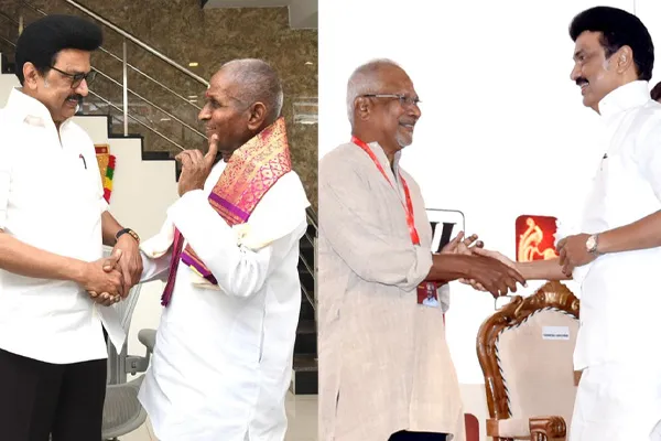 mk stalin birthday wishes to ilaiyaraaja and maniratnam