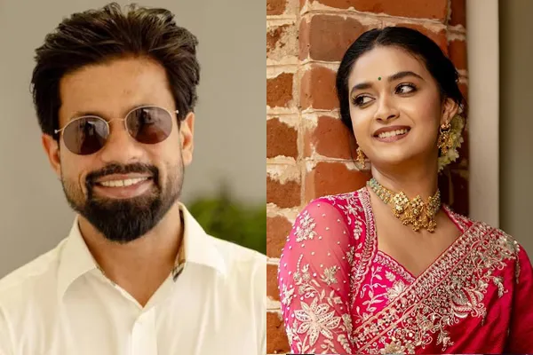 keerthy suresh intoduced her lover