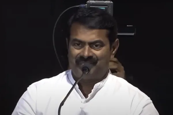 seeman speech in padaiyaanda maaveeraa movie event