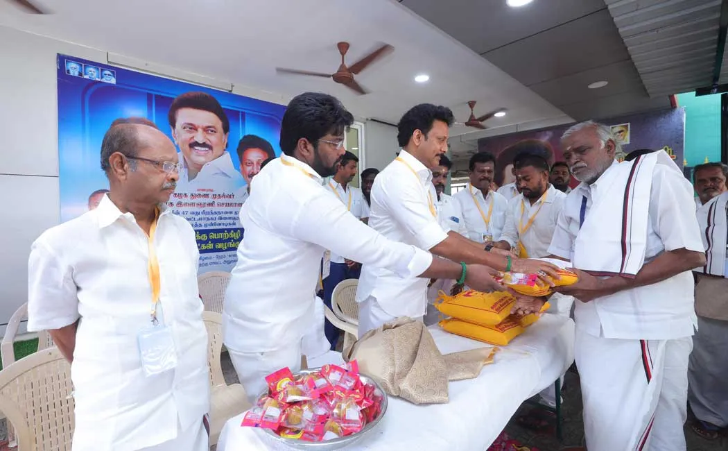 Minister Anbil Mahesh on Aadhav Arjuna We have nothing to say   