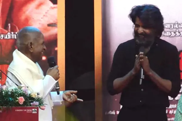 ilaiyaraaja soori conversation at viduthalai 2 audio launch