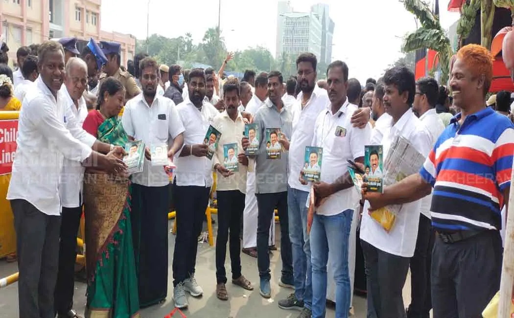 M.K.Stal's book that attracted attention on Udayanidhi's birthday!