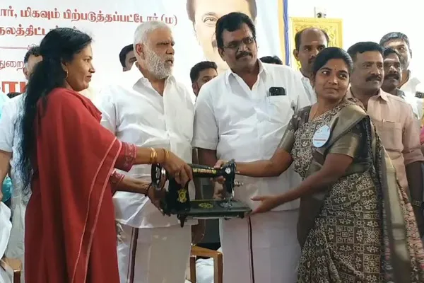 I. Periyasamy said Our CM is the only one who respects sanitation workers 