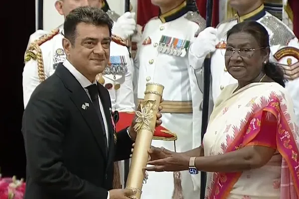 ajith kumar received padma bhushan award